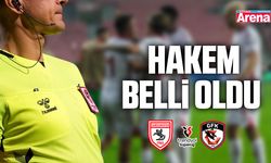 Samsunspor Gaziantep FK maçının hakemi  belli oldu