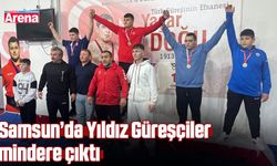 Samsun’da Yıldız Güreşçiler mindere çıktı