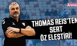 Thomas Reis’ten sert öz eleştiri!