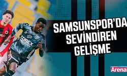 Samsunspor’da sevindiren gelişme!