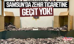 Samsun'da zehir tacirlerine darbe! 80 bin hap yakalandı