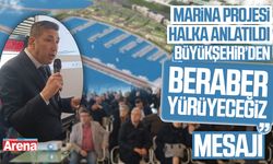 Samsun Büyükşehir'in marina projesi halka anlatıldı