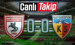 Samsunspor-Kayserispor maçı CANLI ANLATIM