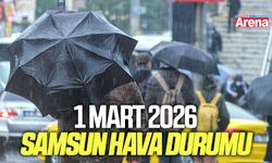 1 Mart 2026 Samsun hava durumu