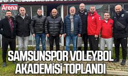 Samsunspor voleybol akademisi toplandı