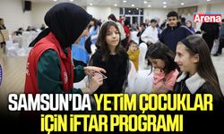 Samsun'da yetim çocuklar için iftar programı