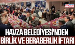 Havza Belediyesi'nden birlik ve beraberlik iftarı