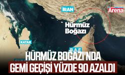 Hürmüz Boğazı'nda gemi geçişi yüzde 90 azaldı