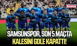 Samsunspor savunmada kilit vurdu!