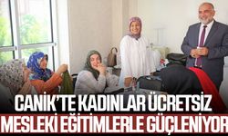 Canik’te kadınlar ücretsiz mesleki eğitimlerle güçleniyor