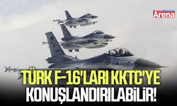 Türk F-16'ları KKTC'ye konuşlandırılabilir!
