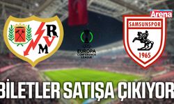 Samsunspor - Rayo Vallecano biletleri satışa çıkıyor!