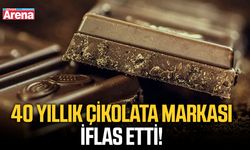 40 yıllık çikolata markası iflas etti!
