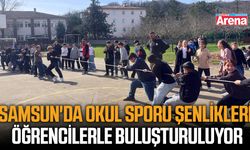 Samsun'da okul sporu şenlikleri öğrencilerle buluşturuluyor