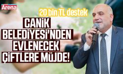 Canik Belediyesi'nden evlenecek çiftlere müjde!