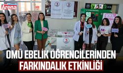 OMÜ'de Kadın Kanser Taramalarına Yönelik Farkındalık etkinliği