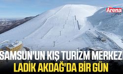 Samsun'un kış turizm merkezi Ladik Akdağ'da bir gün