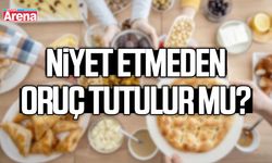Niyet etmeden oruç tutulur mu?