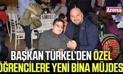 Başkan Türkel’den özel öğrencilere yeni bina müjdesi