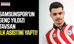 Samsunspor'da Tavsan ilk asistini yaptı!