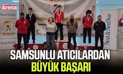 Samsunlu atıcılardan büyük başarı