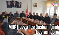 MHP Havza İlçe Başkanlığında bayramlaşma
