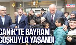 Canik'te bayram coşkuyla yaşandı