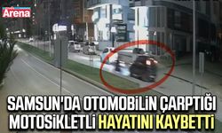 Samsun'da otomobilin çarptığı motosikletli hayatını kaybetti