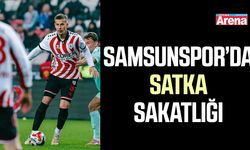Samsunspor’da Satka sakatlığı