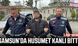 Samsun’da husumet kanlı bitti!