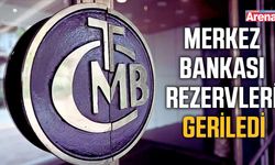 Merkez Bankası rezervleri geriledi
