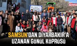 Samsun'dan Diyarbakır'a uzanan gönül köprüsü