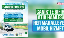 Canik’te sıfır atık hamlesi: Her mahalleye mobil hizmet!
