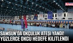 Samsun’da okçuluk ateşi yandı! Okçular hedefe kilitlendi