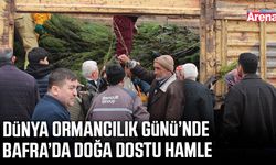 Dünya Ormancılık Günü’nde Bafra’da doğa dostu hamle