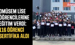 OMÜSEM lise öğrencilerine eğitim verdi