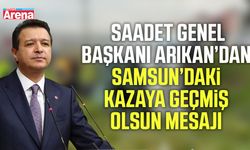 Mahmut Arıkan'dan Samsun'daki kazaya geçmiş olsun mesajı