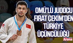OMÜ’lü Judocu Fırat Çekim’den Türkiye üçüncülüğü