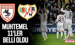 Samsunspor - Rayo Vallecano maçı muhtemel 11'ler