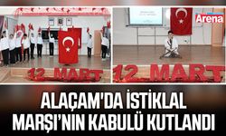 Alaçam'da İstiklal Marşı’nın kabulü kutlandı