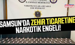 Samsun'da zehir ticaretine narkotik engeli!