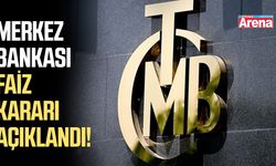 Merkez Bankası faiz kararı açıklandı!