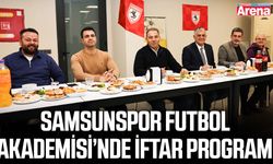 Samsunspor Futbol Akademisi’nde iftar programı