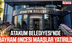 Atakum Belediyesi'nde bayram öncesi maaşlar yatırıldı