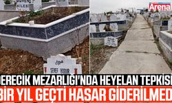 Samsun'da vatandaşın mezarlık tepkisi!