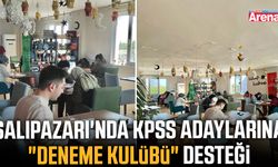 Salıpazarı'nda KPSS adaylarına "Deneme Kulübü" desteği