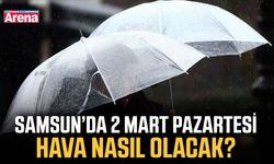 Samsun’da 2 Mart Pazartesi hava nasıl olacak?