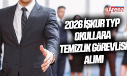 2026 İŞKUR TYP Okullara temizlik görevlisi alımı