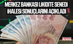 Merkez Bankası likidite senedi ihalesi sonuçlarını açıkladı