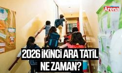 2026 ikinci ara tatil ne zaman?